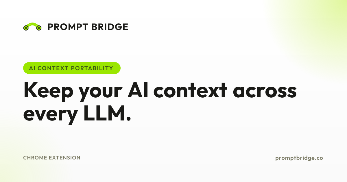 Prompt Bridge — official preview image